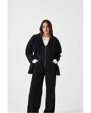 seventy + mochi Bette Denim Jacket - Black