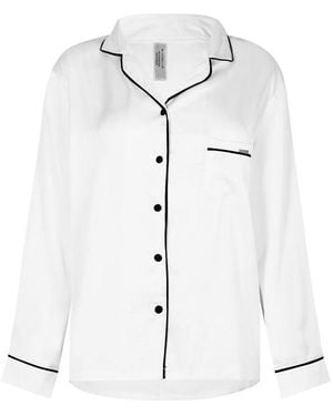Bluebella Claudia Long Sleeve Pyjama Set - White