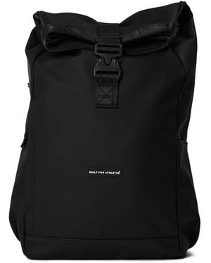 BUILT FOR ATHLETES Roll Top 22L Backpack - Black