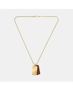 BOSS Gents Devon Necklace - Metallic