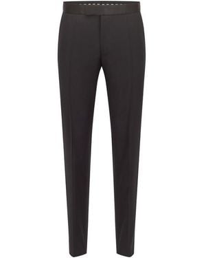 BOSS Genius Tuxedo Trousers - Black