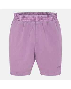 Represent Woven Tailored Tracksuit Shorts - Purple