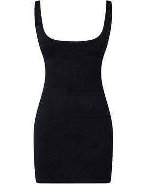 Mars the Label Sandra Halter Mini Dress - Black