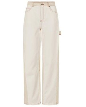 Stine Goya Straight Leg Jeans - Natural