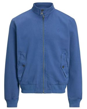 Polo Ralph Lauren Badge Bomber Jacket - Blue