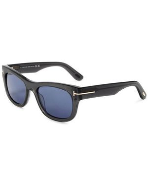 Tom Ford Marshall Rectangle Sunglasses - Blue