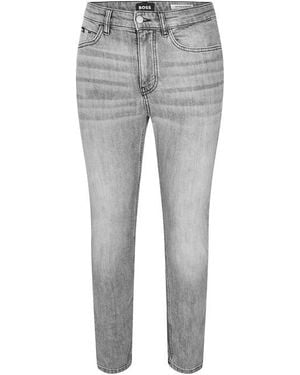 BOSS Delaware Slim Fit Jeans - Grey