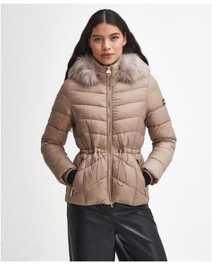 Barbour Island Quilted Jacket - Natural