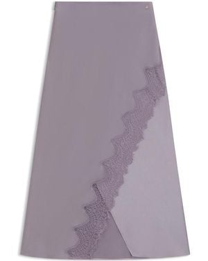 BOSS Wrap Style Maxi Skirt - Purple