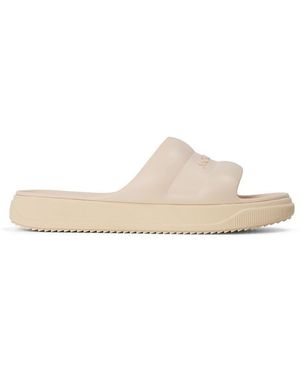 Moncler Pool Sliders - Natural