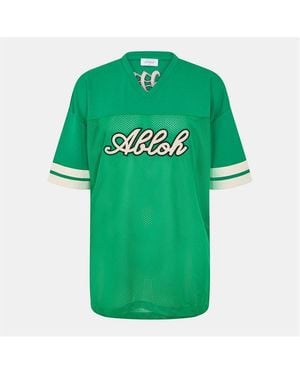 Off-White c/o Virgil Abloh Off Ow Mesh Tee - Green