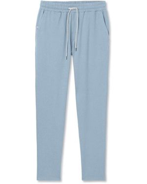Vuori Ponto Closed Hem Fleece Joggers - Blue