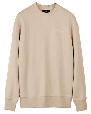 Y-3 French Terry Crewneck Sweatshirt - Natural