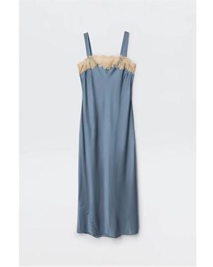 RIXO London Rosamarie Dress Ld61 - Blue