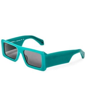 Off-White c/o Virgil Abloh Off Troy Sunglasses 99 - Blue