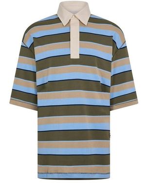 Ami Paris Short Sleeve Polo Shirt - Blue