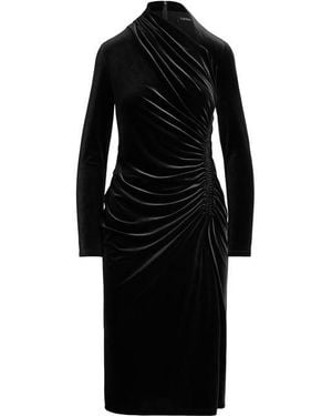 Ralph Lauren Felrad A Line Dress - Black