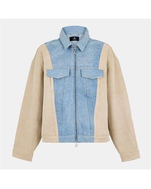 Represent Tailored Fit Denim Jacket - Green