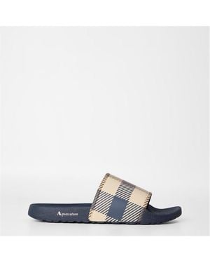 Aquascutum Macro Sliders - Blue