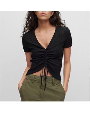 HUGO Slissy Jumper - Black