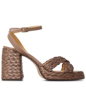 Castañer Valeriette Heeled Sandal - Brown