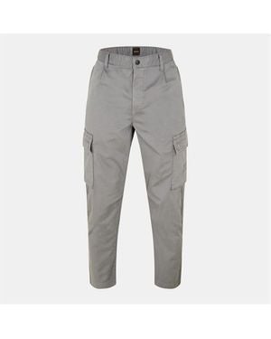 BOSS Sisla Cargo Trousers - Grey