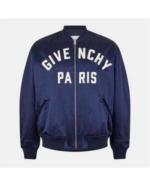 Givenchy Giv Apliq Bomber Sn54 - Blue