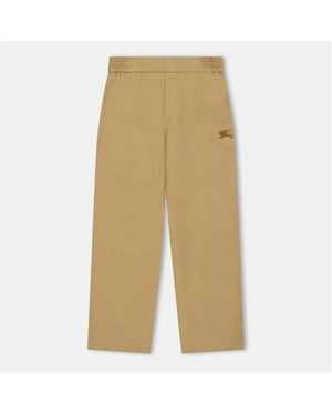 Burberry Burb Titan Chinos In53 - Natural
