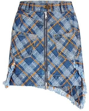Vivienne Westwood Mini Skirt - Blue