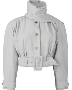 Chloé Leather Jacket - Blue