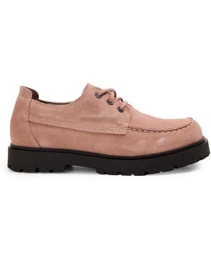 Birkenstock Highwood Moc Lace Low Derby Shoes - Brown