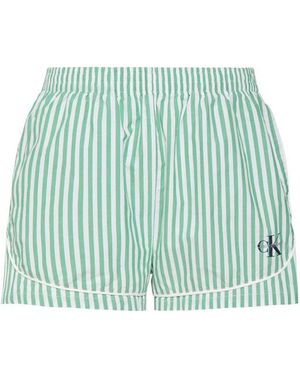 Calvin Klein Pyjama Shorts - Green