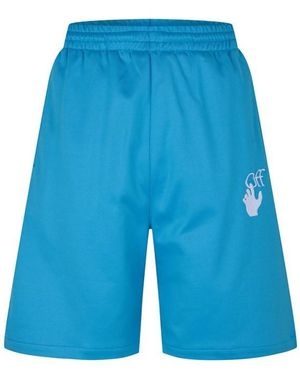 Off-White c/o Virgil Abloh Off Off Skte Shorts - Blue