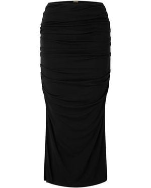 Cult Gaia Dany Midi Skirt - Black