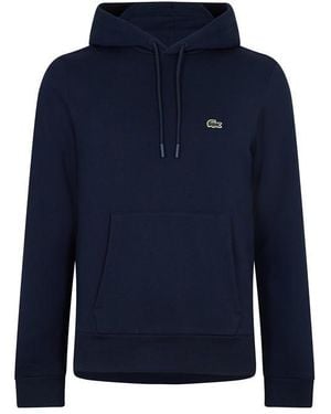 Lacoste Organic Cotton Hoody - Blue