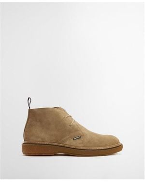 Barbour Blaine Chukka Boots - Natural