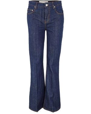 Ami Paris Ami Bootcut Jeans Ld61 - Blue