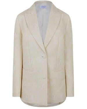 Off-White c/o Virgil Abloh Off Suit Jacket - White