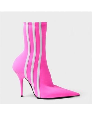 Balenciaga Bal Bl X Adi Boot - Pink