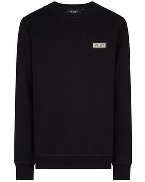 Mallet Crew Sweatshirt - Black
