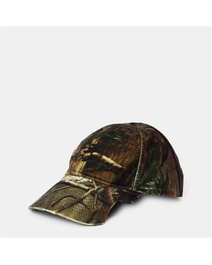 Balenciaga Camo Baseball Caps - Green