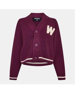 WRSTBHVR Lavo Cardigan - Purple