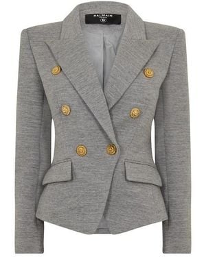 Balmain Cttn 6 Btn Ld54 - Grey