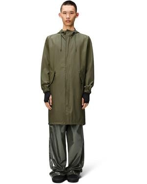 Rains Fishtail Waterproof Parka - Green