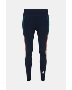 Red Run Sculpted Leggings - Blue