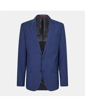 HUGO Henry Slim Fit Suit Jacket - Blue