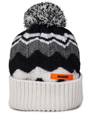 Missoni Logo Hat - Black