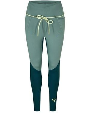 Red Run Skyline Perky Leggings - Green