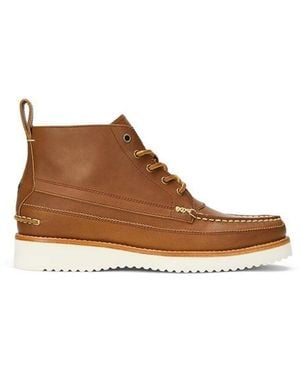 Polo Ralph Lauren Ranger Leather Workboots - Brown