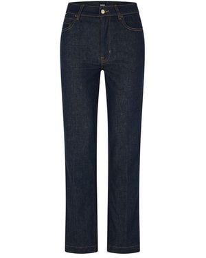 BOSS Ada Hr Straight Leg Jeans - Blue